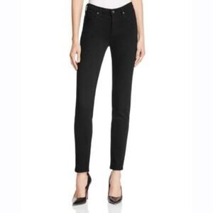 AG Adriano Goldschmied The Stilt Cigarette Leg Skinny Pants Black